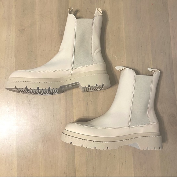 CALIA Women's Peyton Chelsea Boots in Ivory - Size 11 - Picture 10 of 11